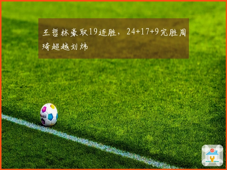王哲林豪取19连胜，24+17+9完胜周琦超越刘炜